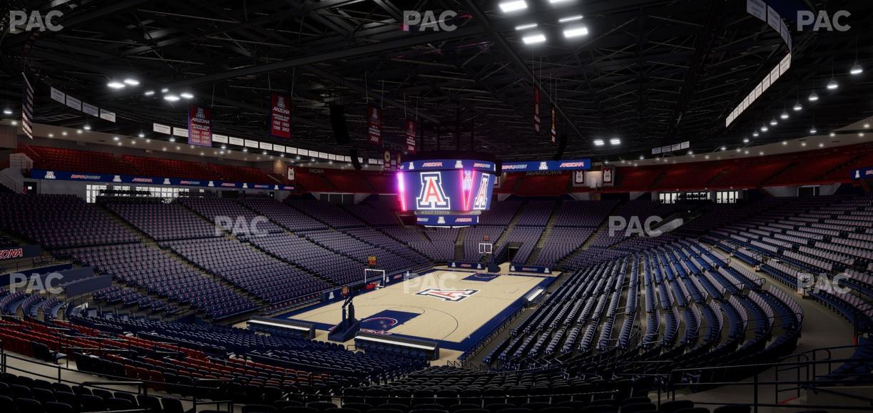 McKale Center - Section Middle 19 Seat View