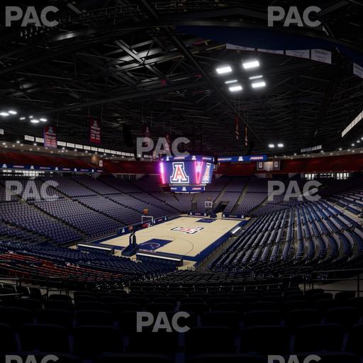 McKale Center - Section Middle 19 Seat View