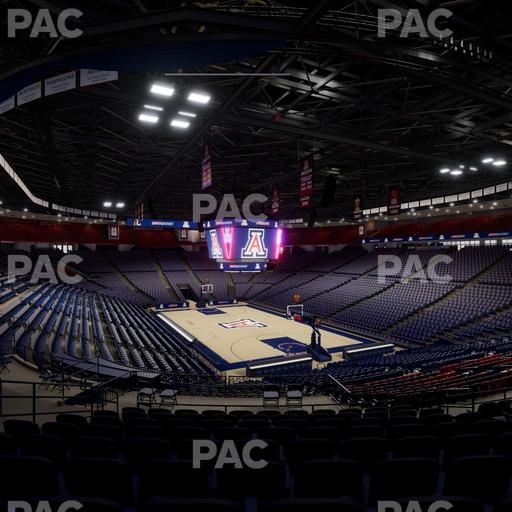 McKale Center - Section Middle 23 Seat View