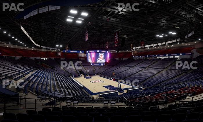 McKale Center - Section Middle 23 Seat View
