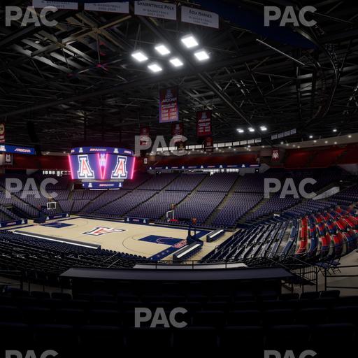 McKale Center - Section Middle 24 Seat View