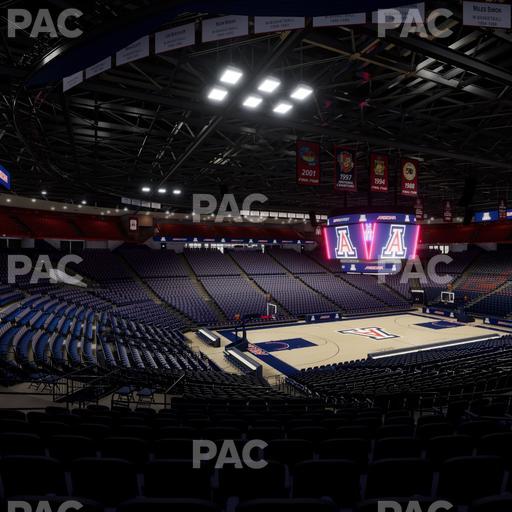 McKale Center - Section Middle 6 Seat View