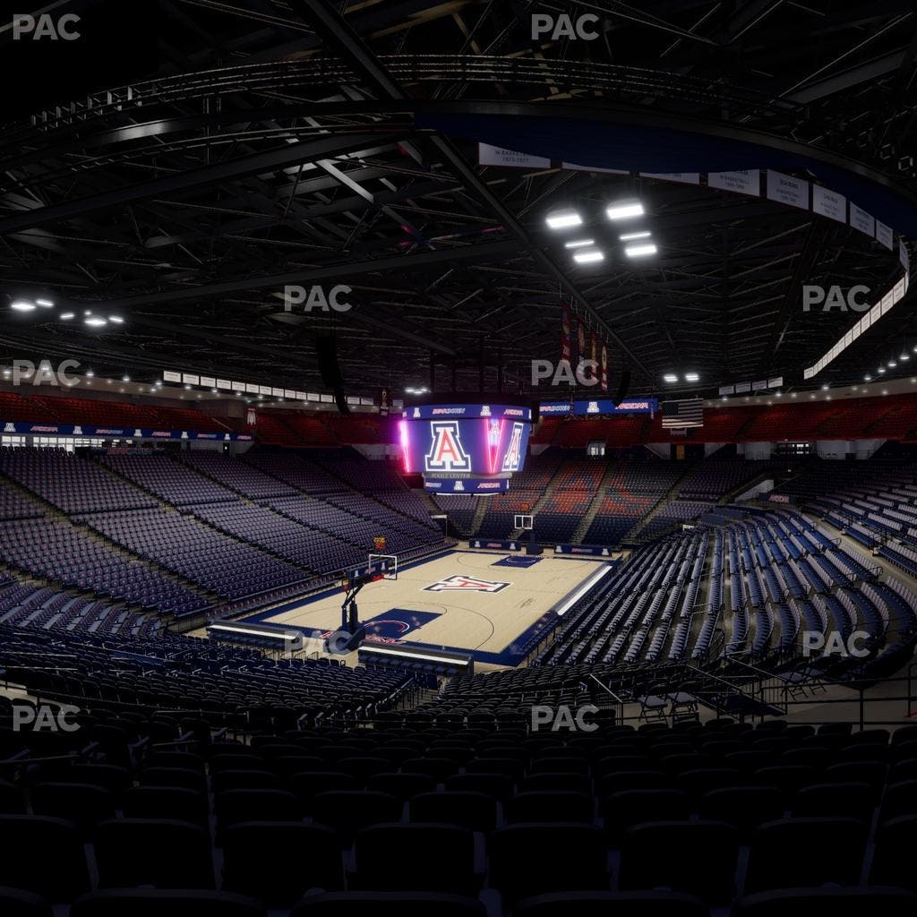 McKale Center - Section Middle 7 Seat View