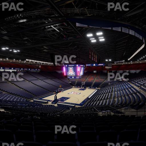 McKale Center - Section Middle 7 Seat View