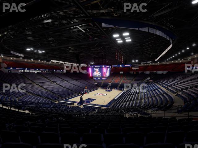 McKale Center - Section Middle 7 Seat View