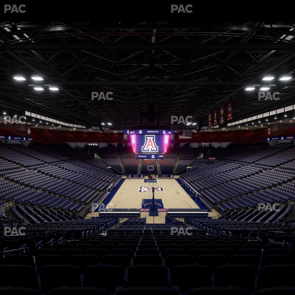 McKale Center - Section Middle 9 Seat View
