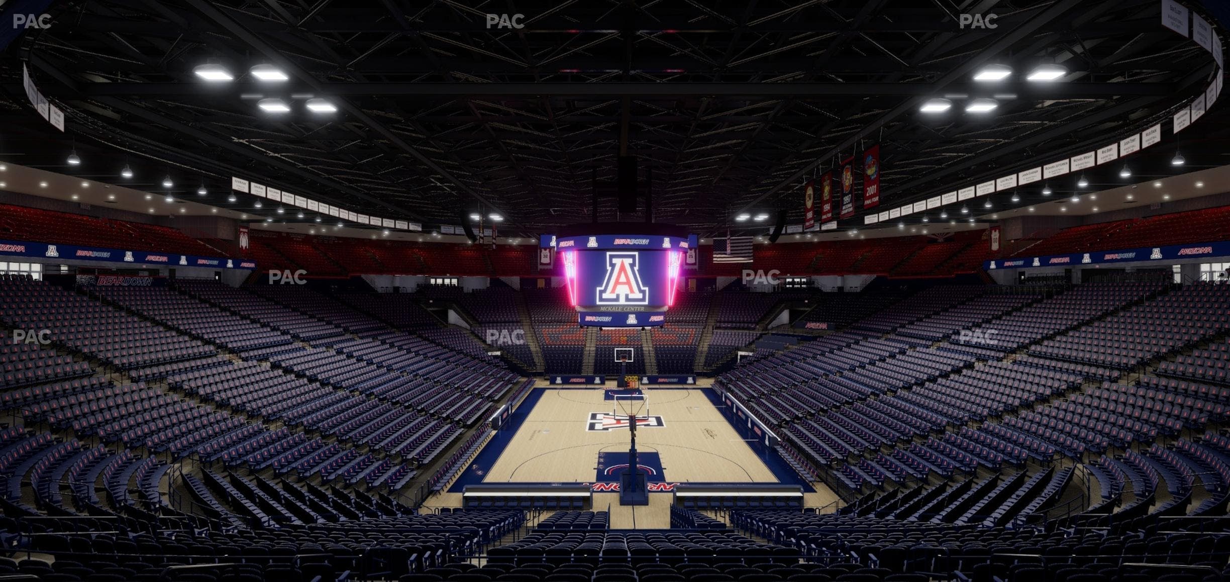 McKale Center - Section Middle 9 Seat View