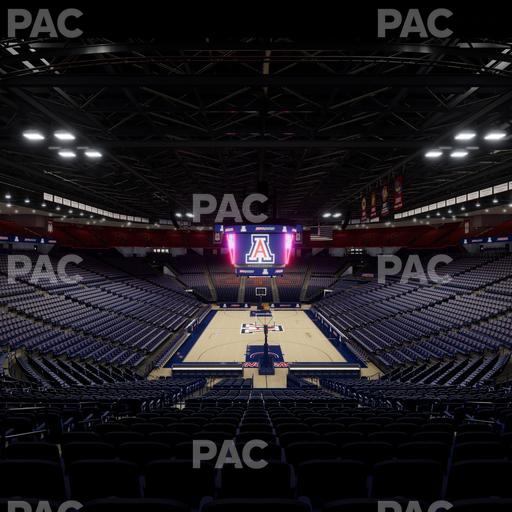 McKale Center - Section Middle 9 Seat View
