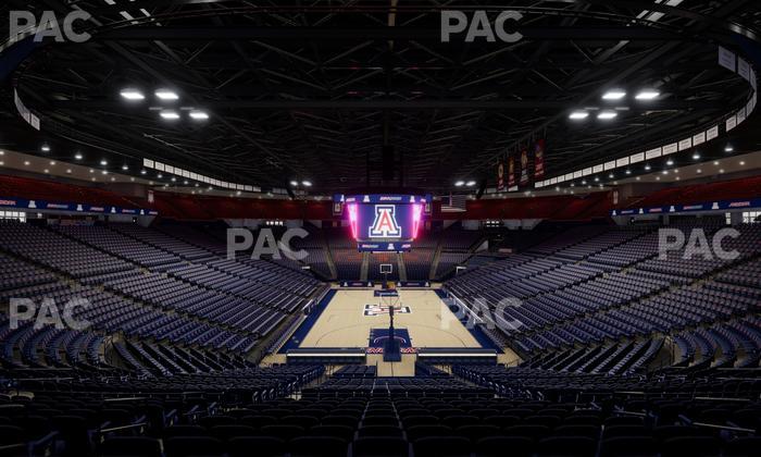 McKale Center - Section Middle 9 Seat View