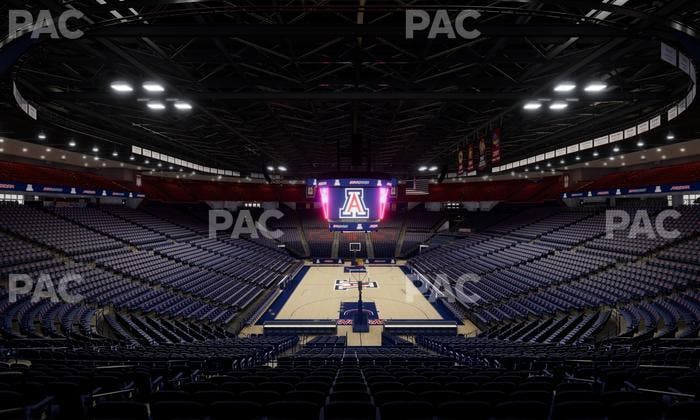 McKale Center - Section Middle 9 Seat View