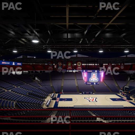 McKale Center - Section Upper 101 C Seat View
