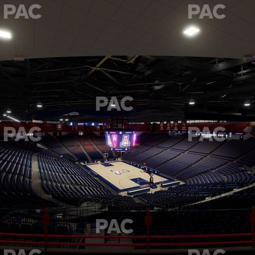 McKale Center - Section Upper 111 Seat View