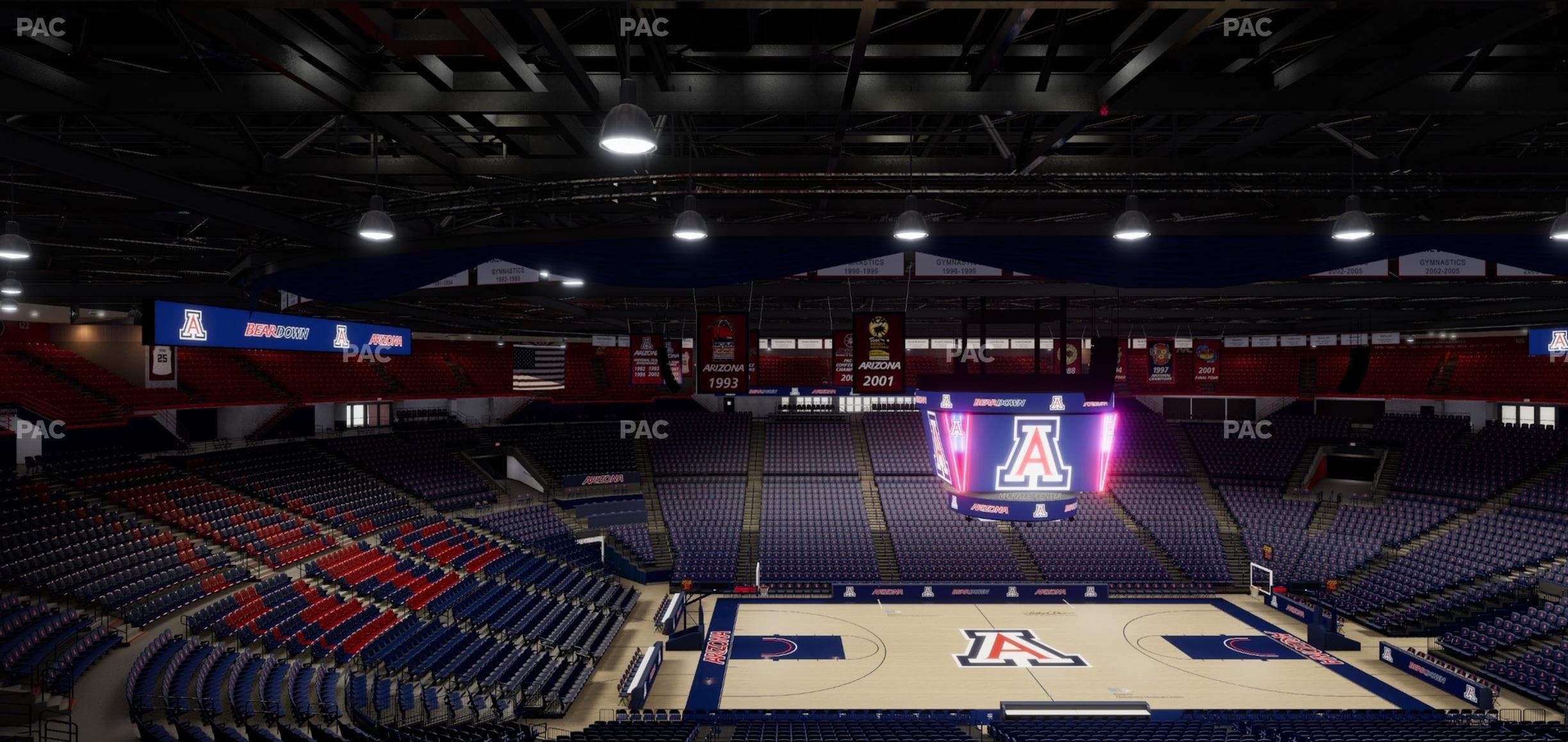 McKale Center - Section Upper 115 C Seat View
