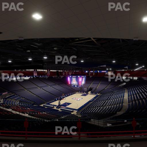 McKale Center - Section Upper 118 Seat View