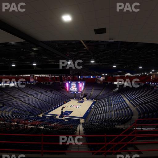 McKale Center - Section Upper 119 Seat View