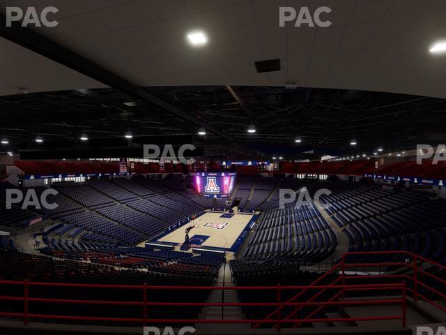 McKale Center - Section Upper 119 Seat View