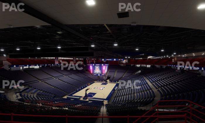 McKale Center - Section Upper 119 Seat View