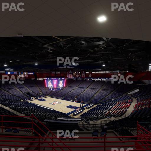 McKale Center - Section Upper 125 Seat View