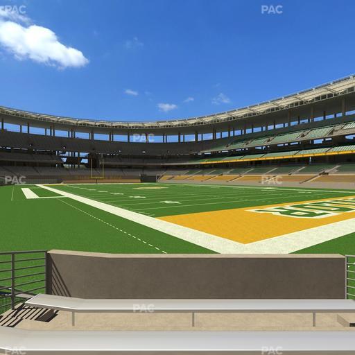 McLane Stadium - Section 100 Seat View