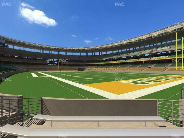 McLane Stadium - Section 100 Seat View