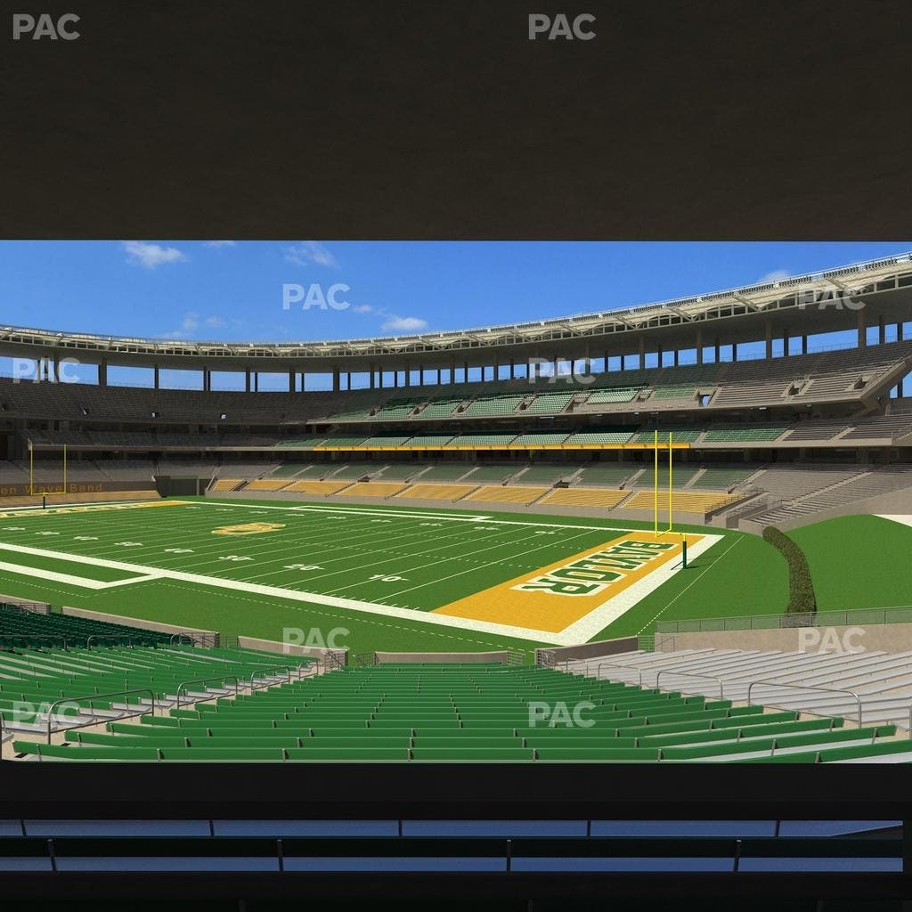 McLane Stadium - Section 101 Seat View