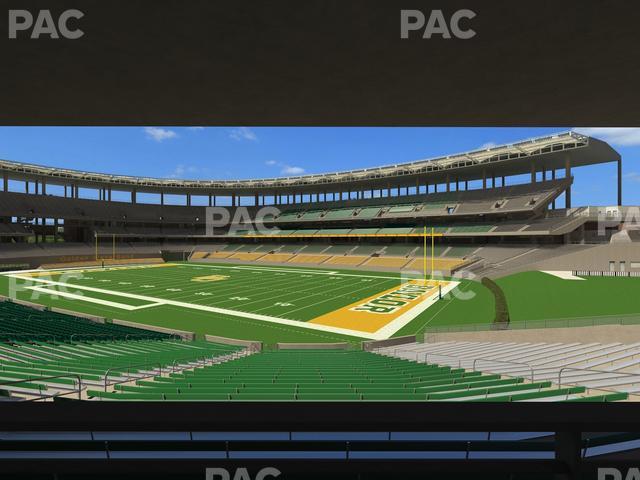 McLane Stadium - Section 101 Seat View