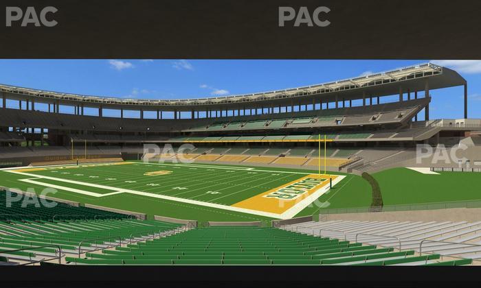 McLane Stadium - Section 101 Seat View