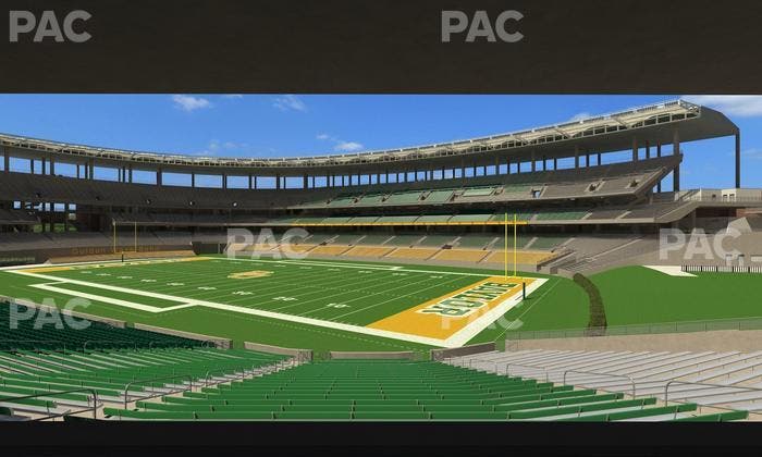 McLane Stadium - Section 101 Seat View
