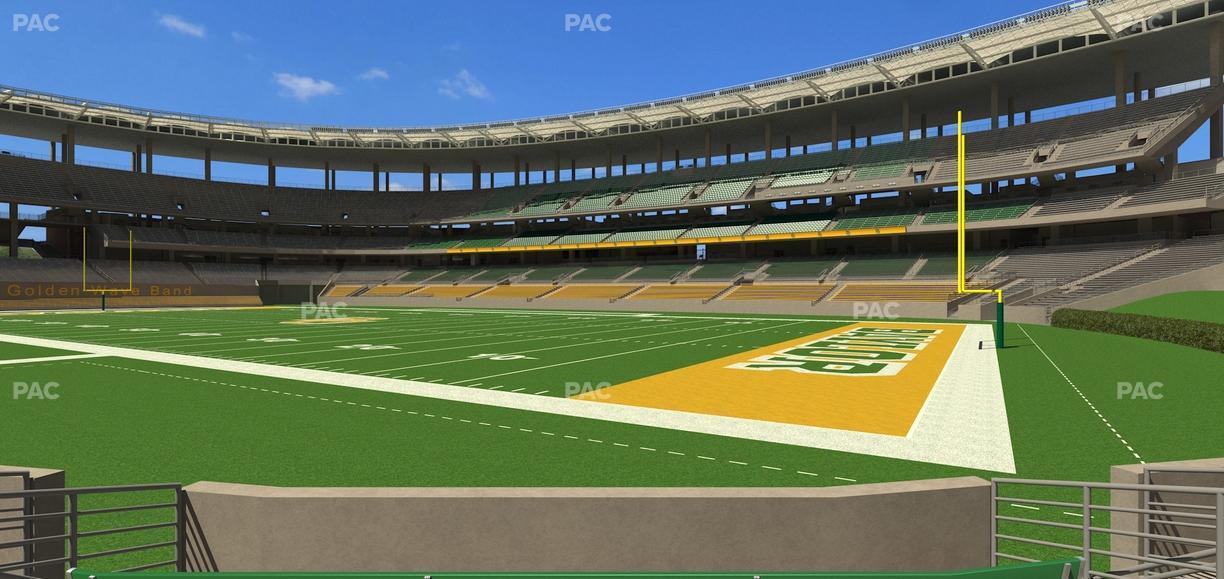 McLane Stadium - Section 101 Seat View