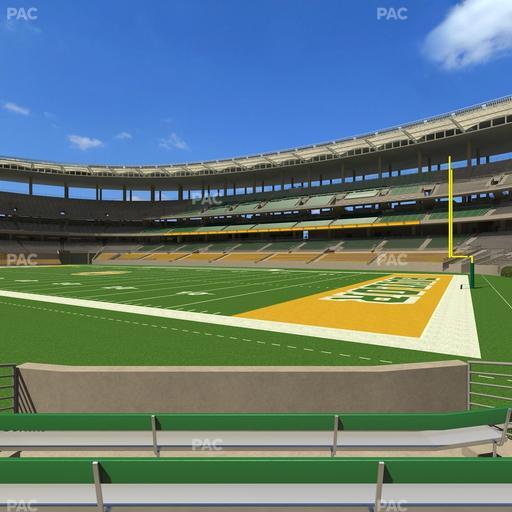 McLane Stadium - Section 101 Seat View