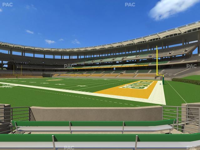 McLane Stadium - Section 101 Seat View