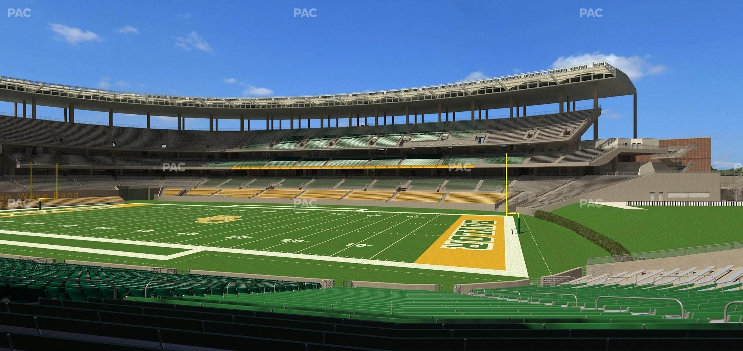 McLane Stadium - Section 102 Seat View