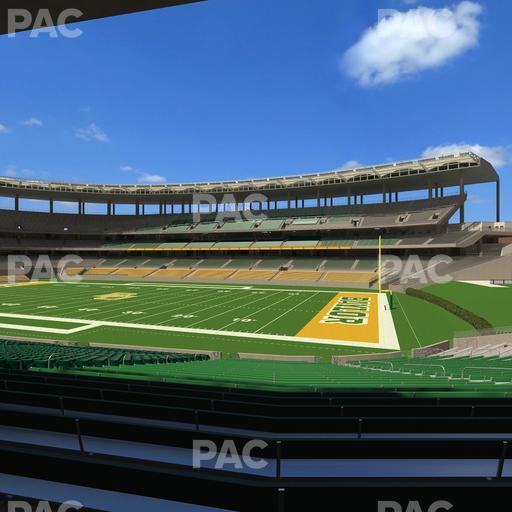 McLane Stadium - Section 102 Seat View