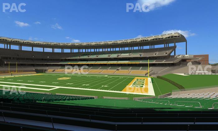 McLane Stadium - Section 102 Seat View