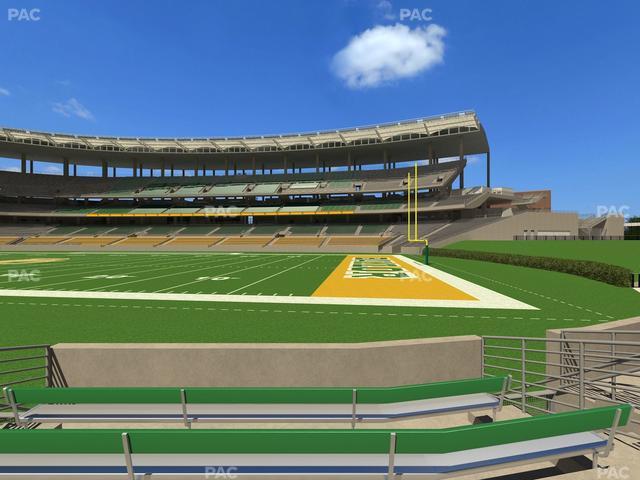 McLane Stadium - Section 102 Seat View