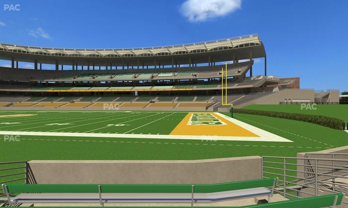 McLane Stadium - Section 102 Seat View