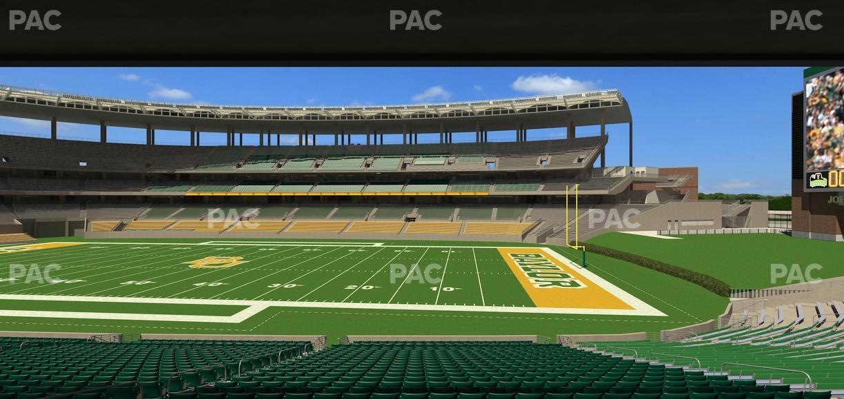 McLane Stadium - Section 103 Seat View