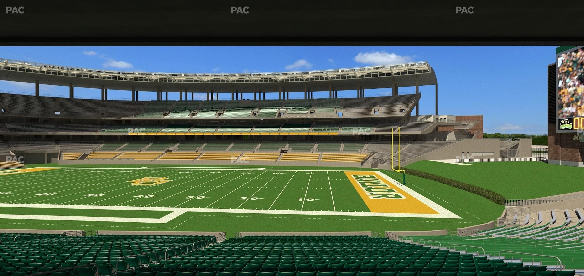McLane Stadium - Section 103 Seat View