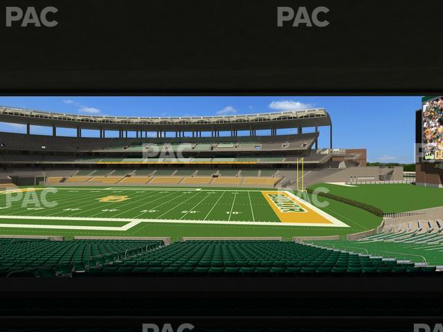 McLane Stadium - Section 103 Seat View