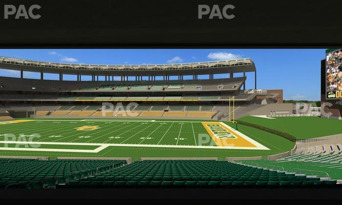 McLane Stadium - Section 103 Seat View