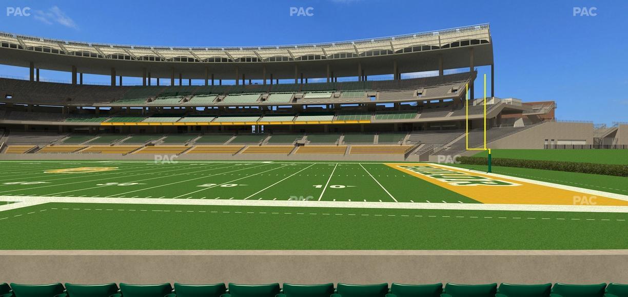 McLane Stadium - Section 103 Seat View
