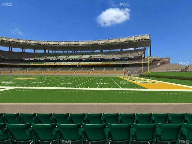 McLane Stadium - Section 103 Seat View