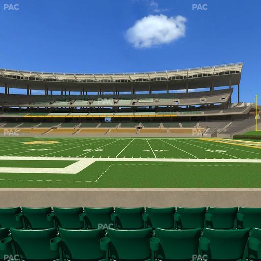 McLane Stadium - Section 104 Seat View