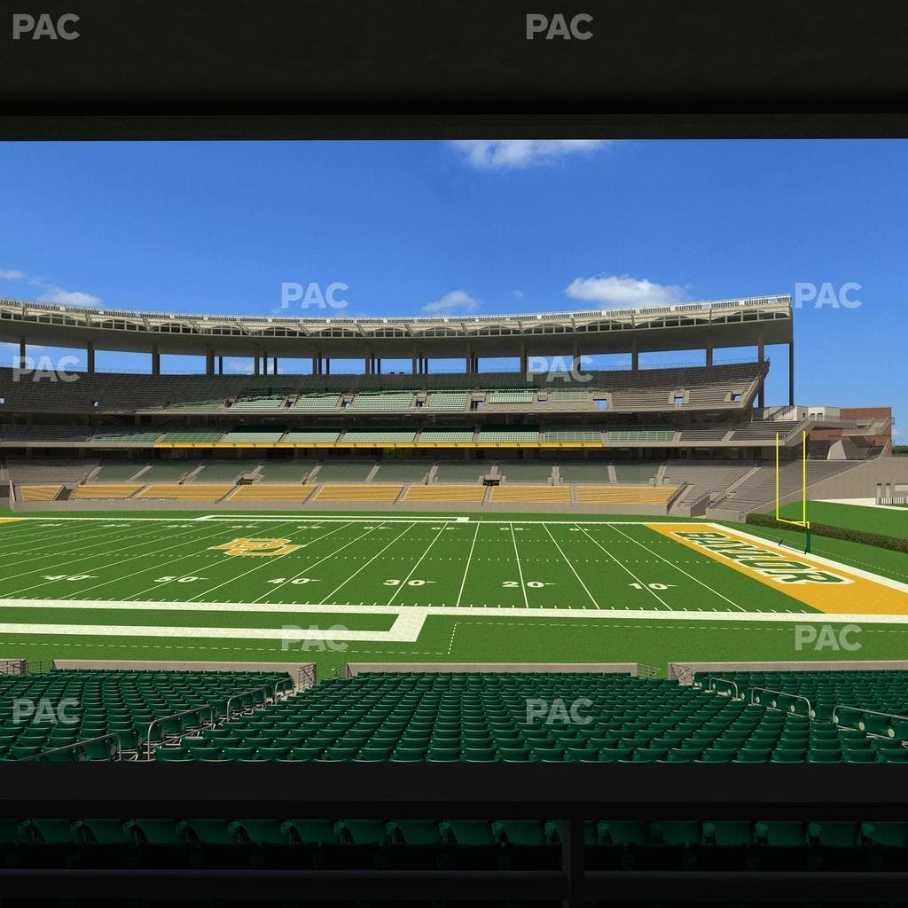 McLane Stadium - Section 104 Seat View