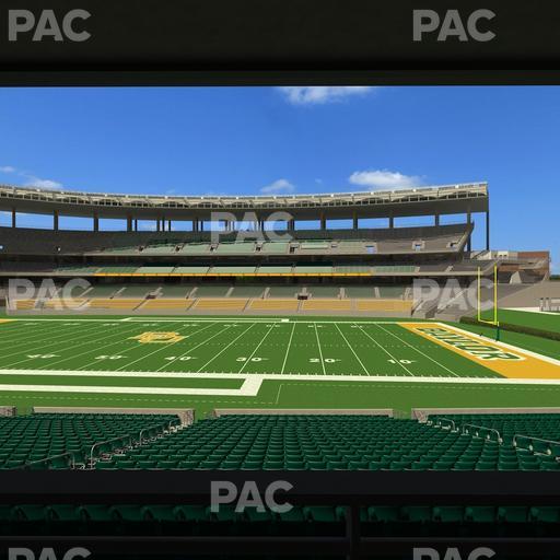 McLane Stadium - Section 104 Seat View