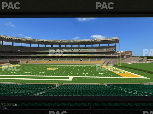 McLane Stadium - Section 104 Seat View