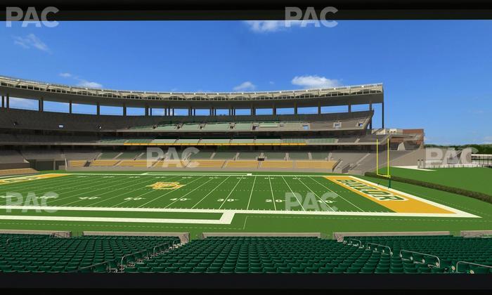 McLane Stadium - Section 104 Seat View