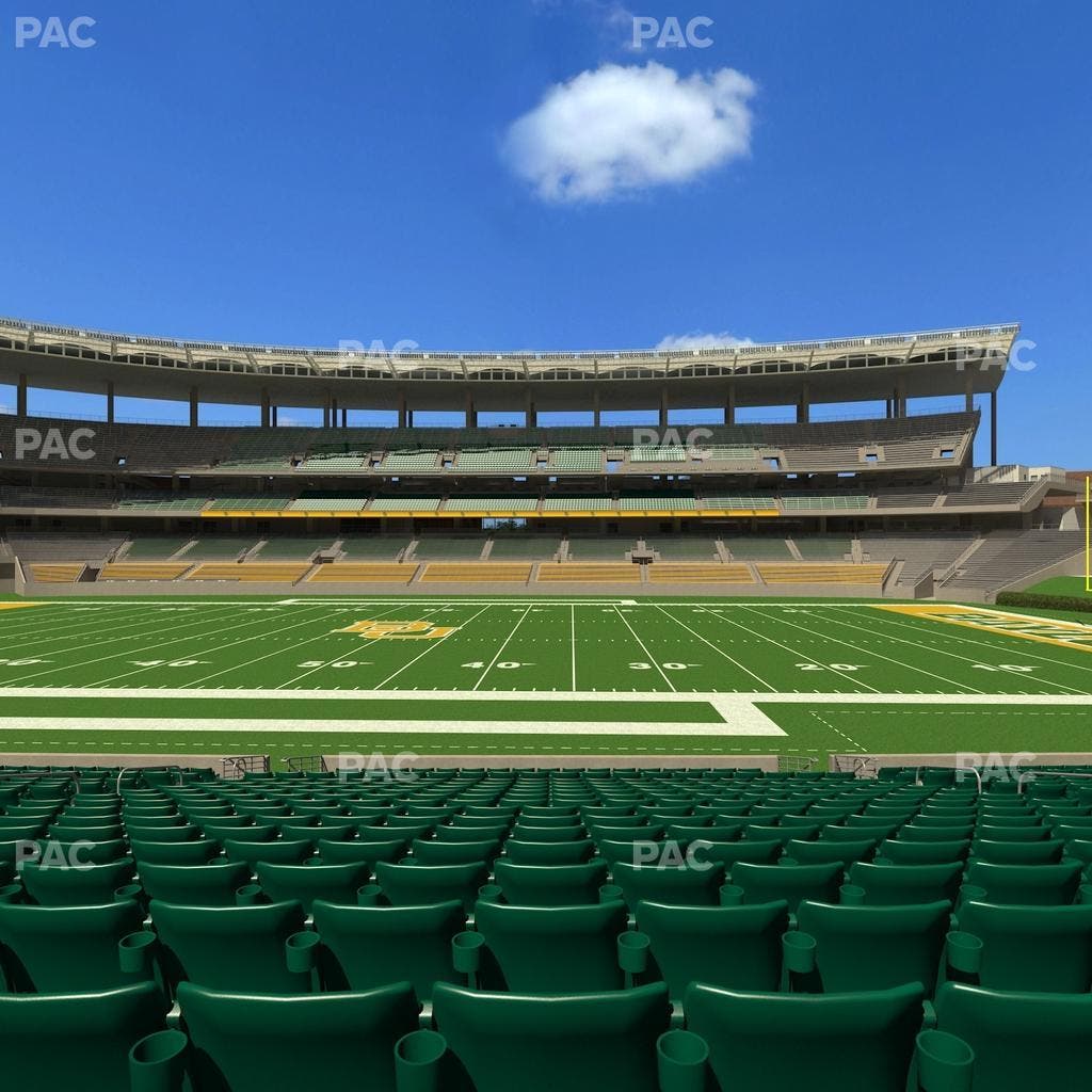 McLane Stadium - Section 105 Seat View