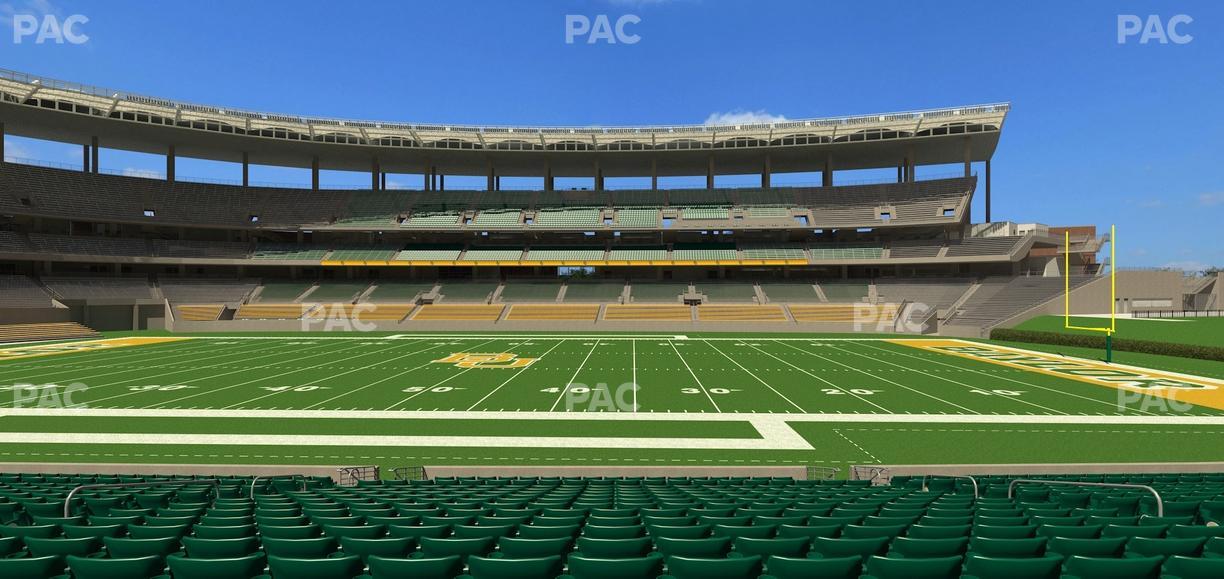 McLane Stadium - Section 105 Seat View