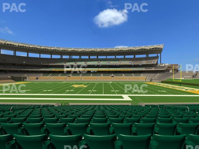 McLane Stadium - Section 105 Seat View